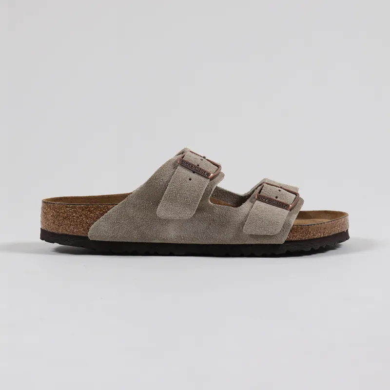 Birkenstock Arizona BS Sandals Suede Taupe-1