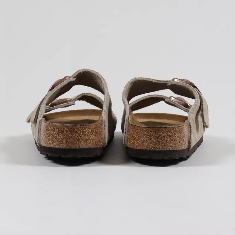 Birkenstock Arizona BS Sandals Suede Taupe-4