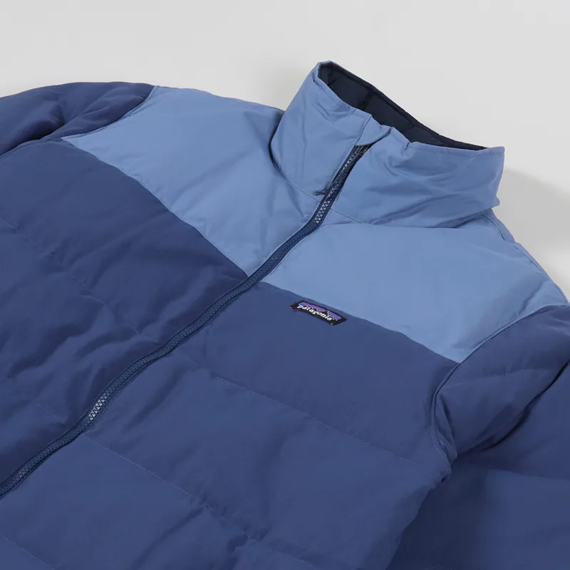 Patagonia Bivy Down Jacket Stone Blue Woolly Blue-2