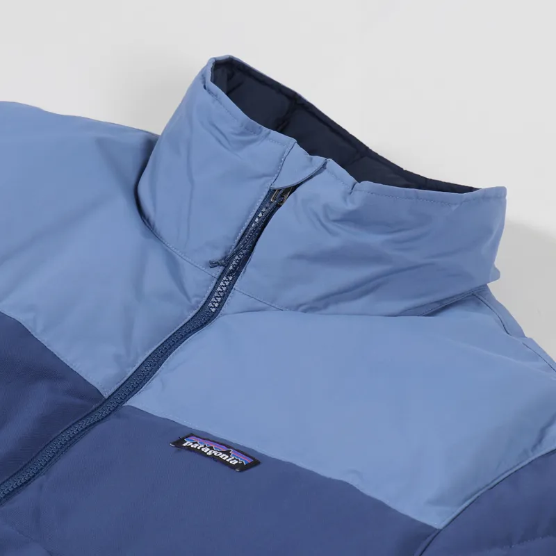 Patagonia Bivy Down Jacket Stone Blue Woolly Blue-3