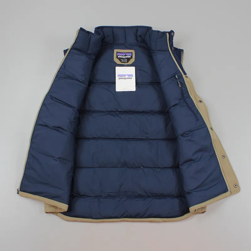 Patagonia men's reversible bivy down vest ash tan store
