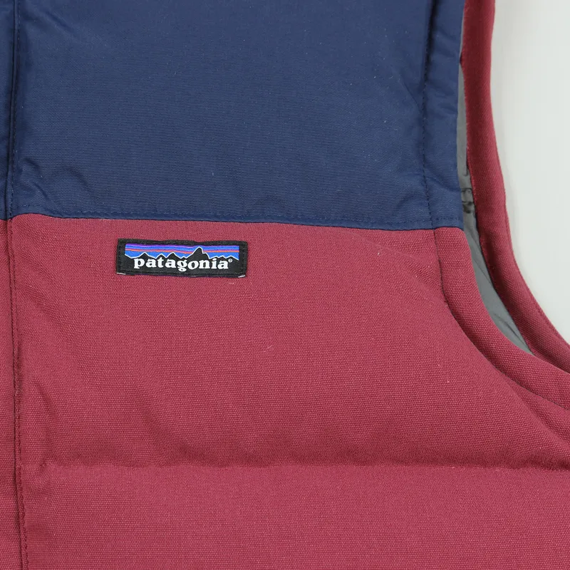 Patagonia Bivy Down Vest Oxblood Red-1