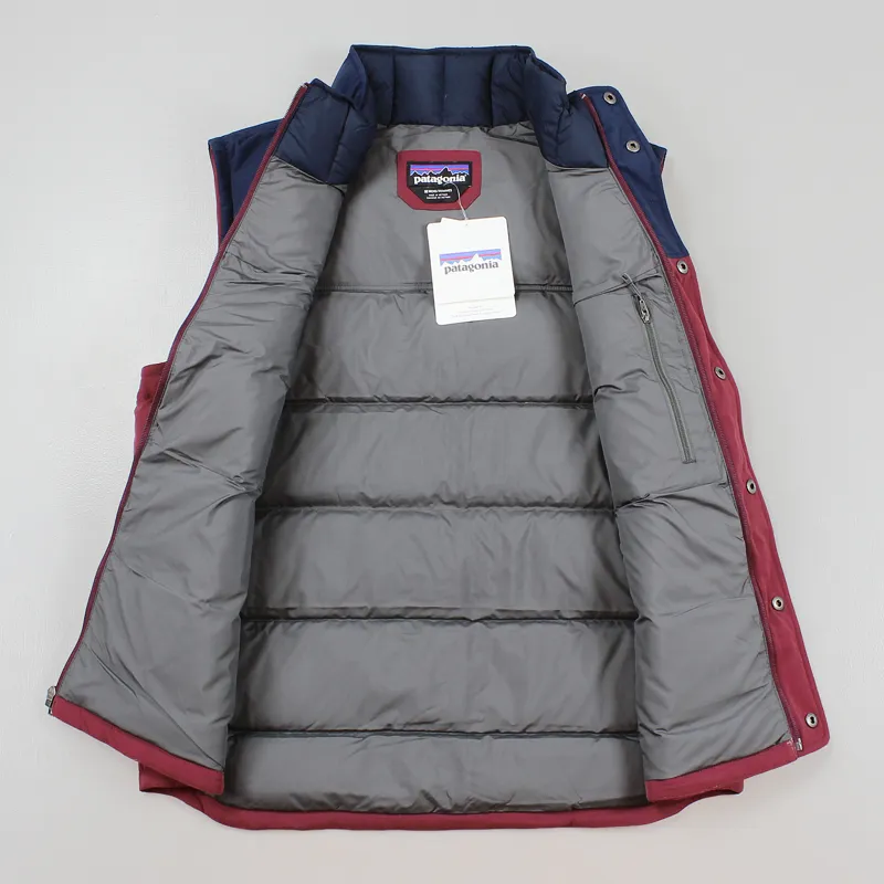 Patagonia Bivy Down Vest Oxblood Red-2