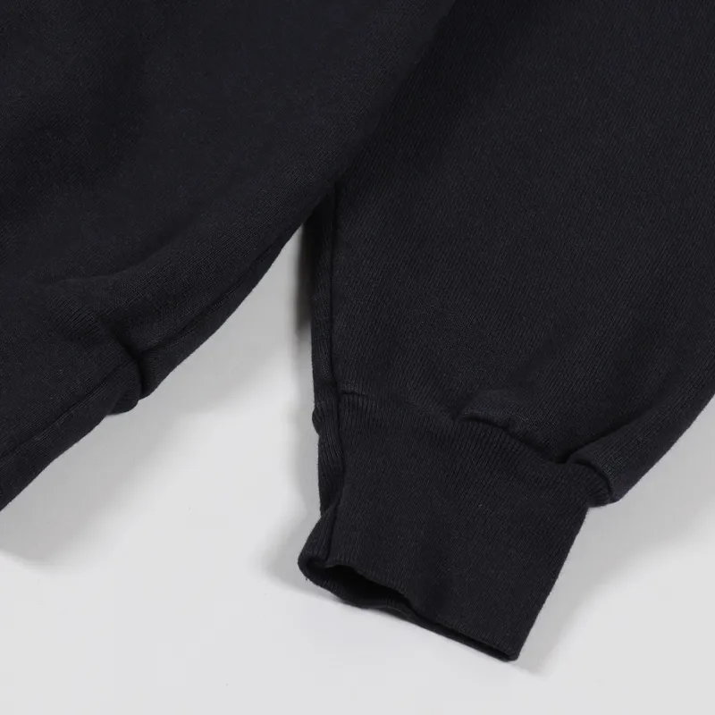 Bronze 56K B Logo Crew Neck Sweat Off Black-4