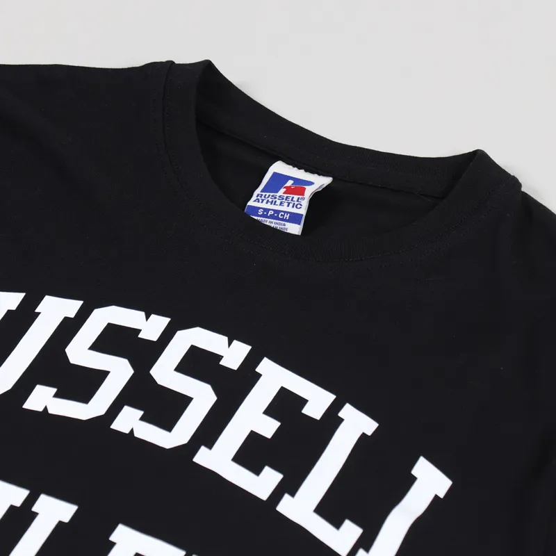 Russell Athletic Crew Neck T Shirt Black-3