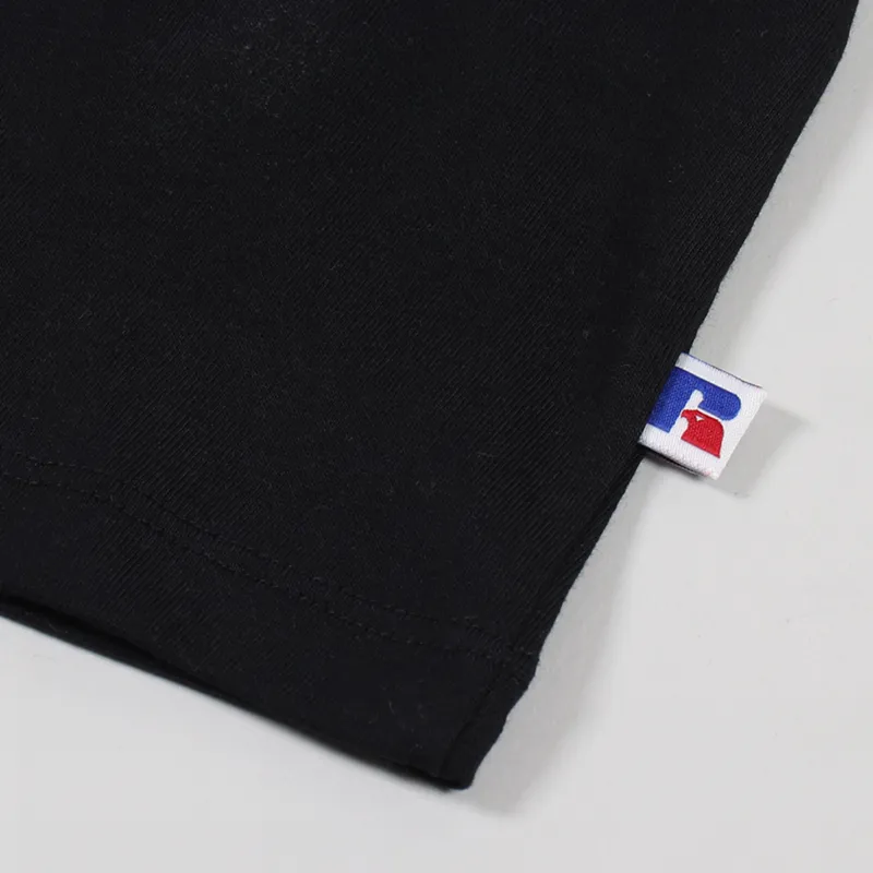 Russell Athletic Crew Neck T Shirt Black-2