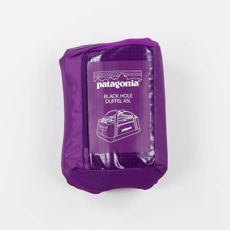 Patagonia Black Hole Duffel 45L Bag Ikat Purple-5
