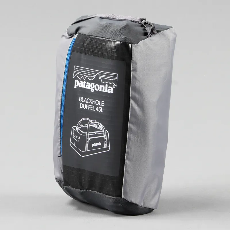 Patagonia Black Hole Duffel 45L Bag Grey Blue Weekender Unisex