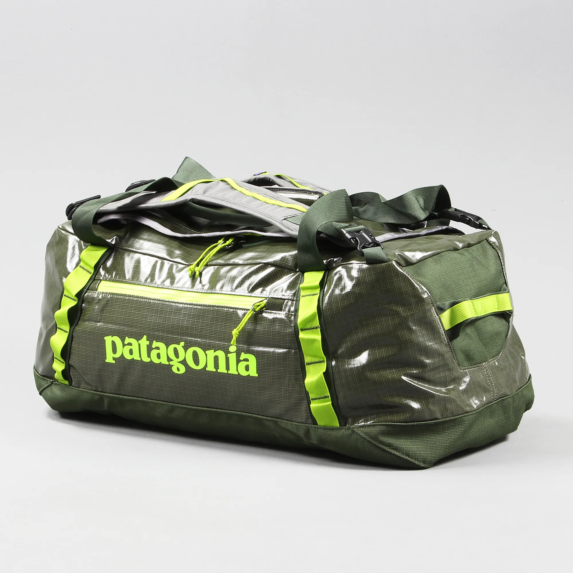 Patagonia Outdoor Luggage Black Hole Duffel 60L Bag Fatigue Green Patagonia Outdoor Luggage Black Hole Duffel 60L Bag Fatigue Green