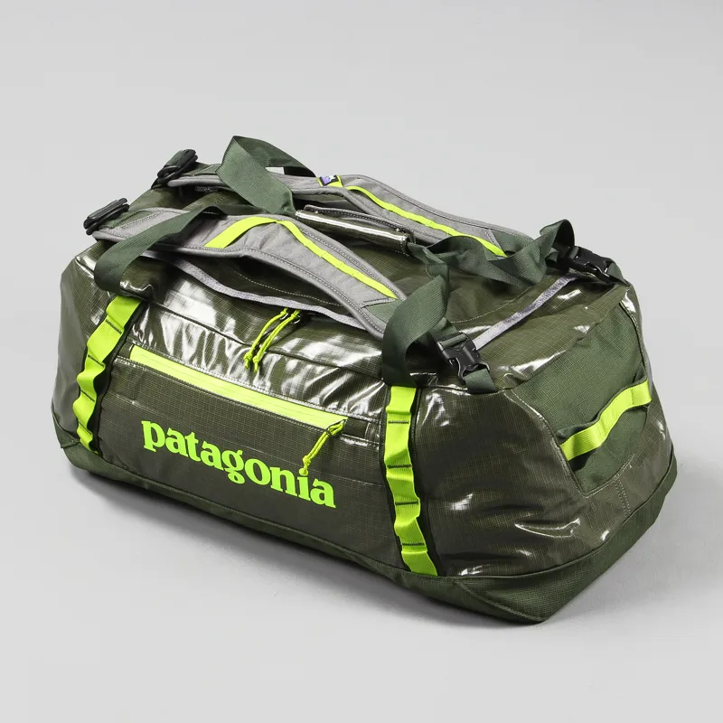 Patagonia Outdoor Luggage Black Hole Duffel 60L Bag Fatigue Green