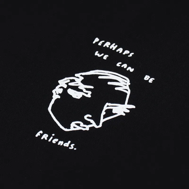 Polar Skate Co. Notebook Long Sleeve T Shirt Black-4