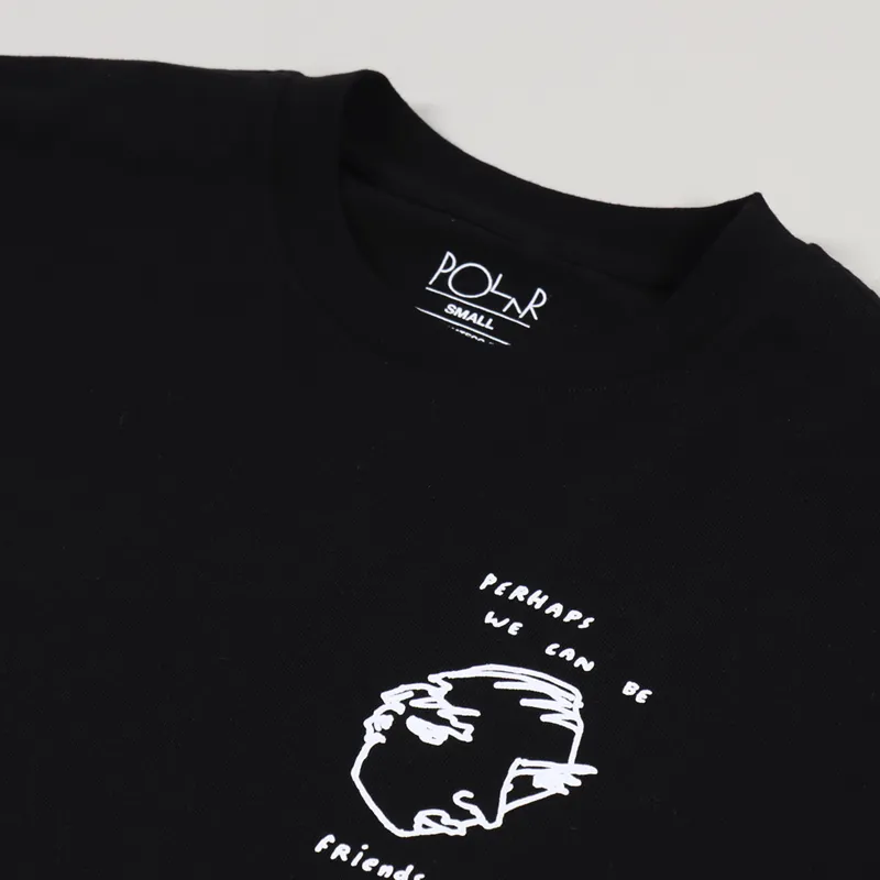 Polar Skate Co. Notebook Long Sleeve T Shirt Black-10