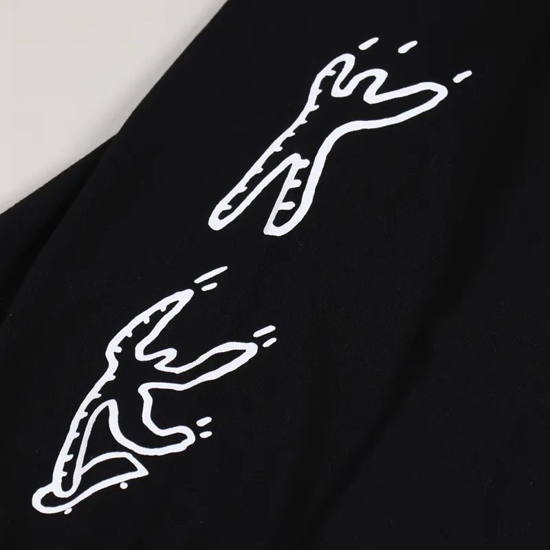 Polar Skate Co. Notebook Long Sleeve T Shirt Black-7