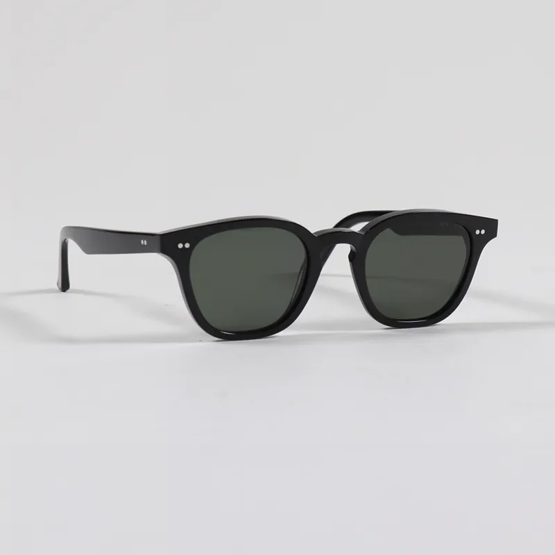 Monokel River Sunglasses Black Solid Green-3