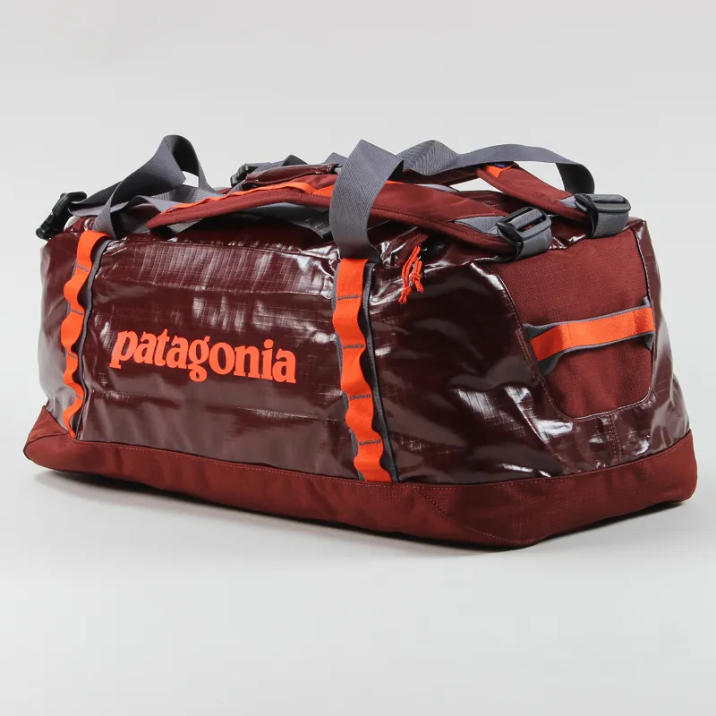 Patagonia 60l Mens Travel Luggage Outdoor Duffel Holdall Bag Red