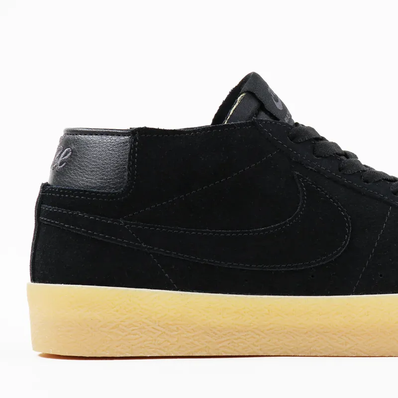 Nike SB Blazer Chukka Shoes Black-1