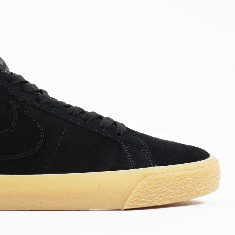 Nike SB Blazer Chukka Shoes Black-2
