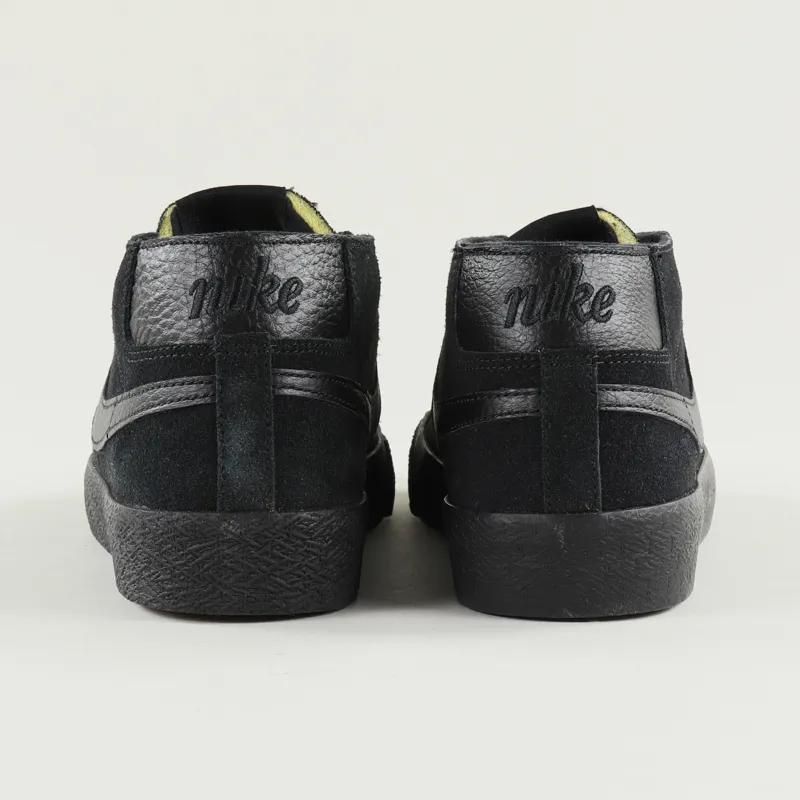 Nike SB Blazer Chukka Shoes Black Black