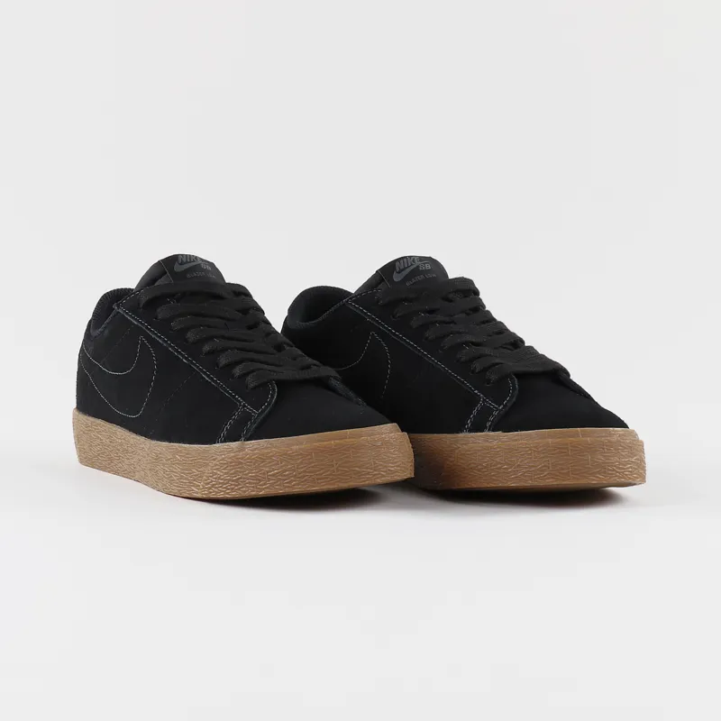Nike SB Blazer Low Shoes Black Anthracite-3