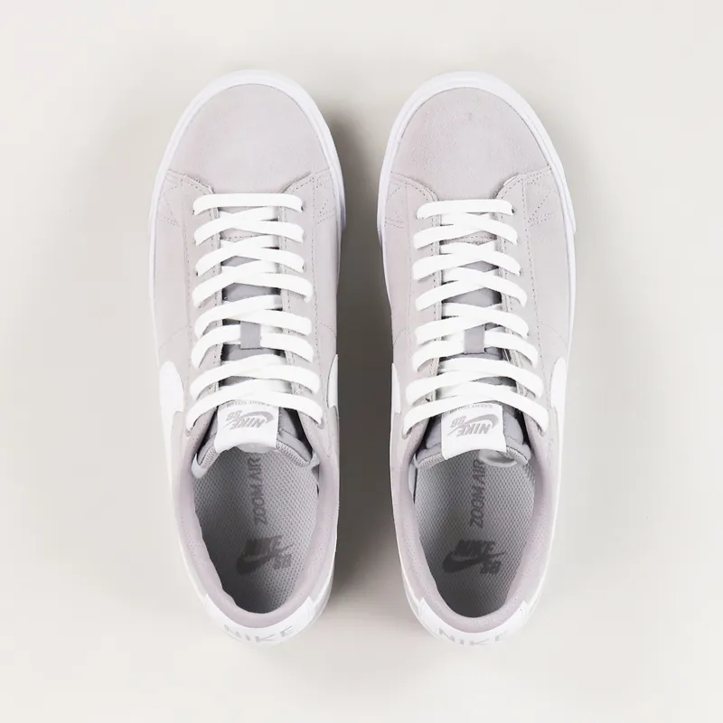 Nike SB Blazer Low GT Shoes Atmosphere Grey White-6