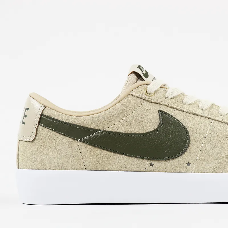 Nike SB Blazer Low GT Shoes Desert Ore Medium Olive-1