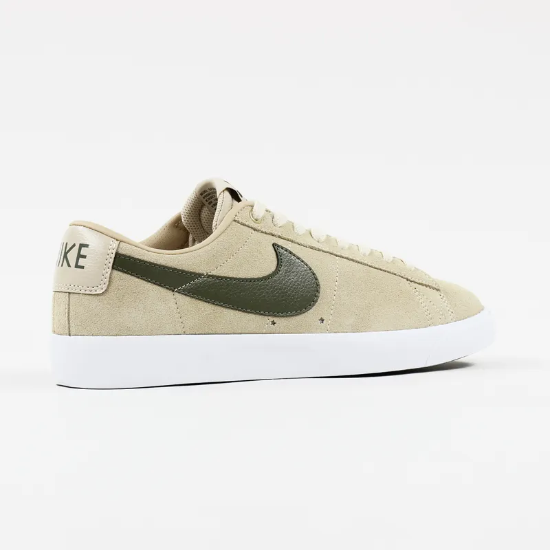Nike SB Blazer Low GT Shoes Desert Ore Medium Olive-5