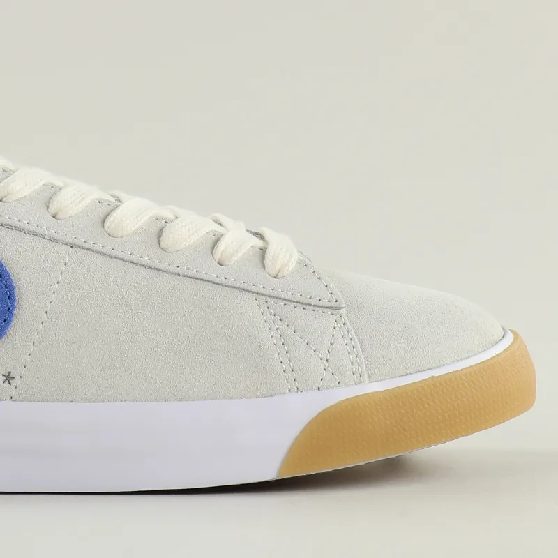 Nike SB Blazer Low GT Shoes Pale Ivory Pacific Blue White-2