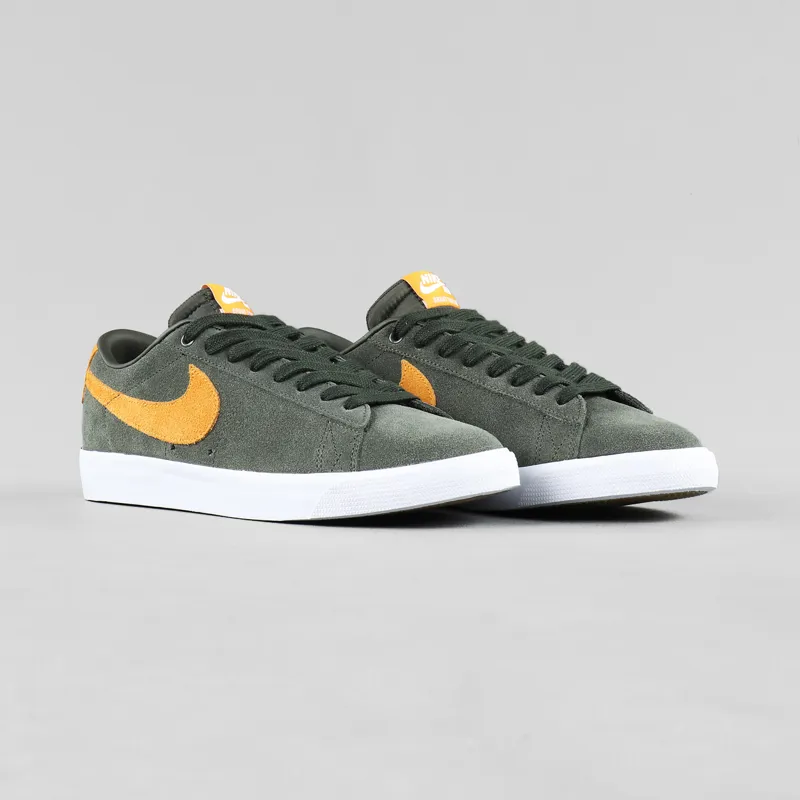 Nike SB Blazer Low GT Shoes Sequoia Kumquat-4
