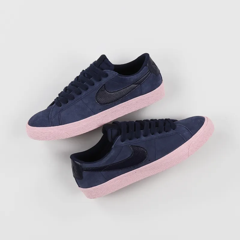 Nike SB Blazer Low Shoes Obsidian Bubblegum-6
