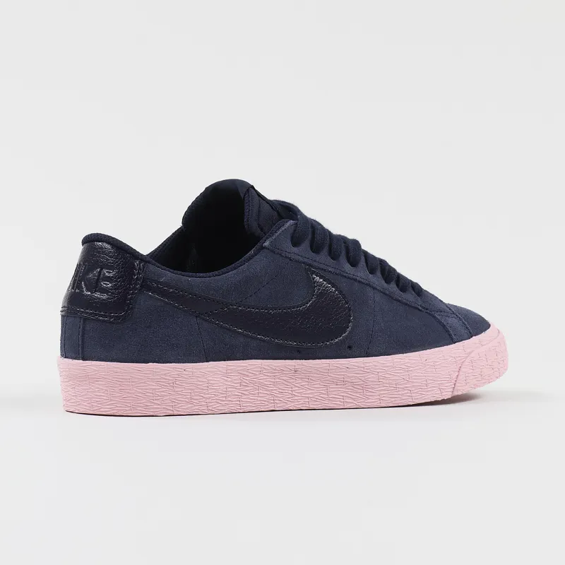 Nike SB Blazer Low Shoes Obsidian Bubblegum-4