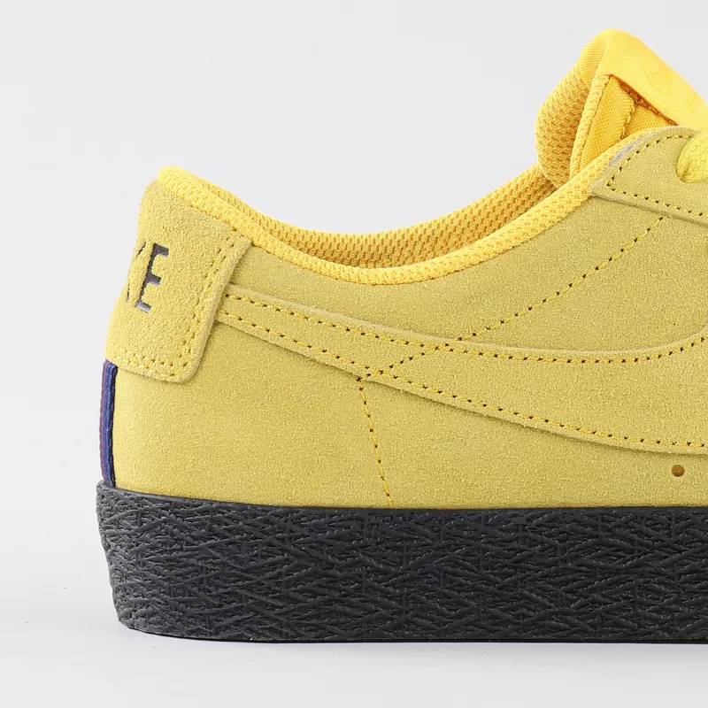 Nike SB Blazer Low Shoes Yellow Ochre Black-1