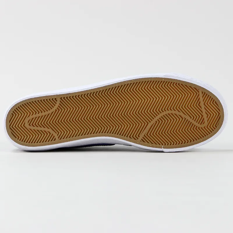 Nike SB Blazer Zoom Low XT Shoes Deep Night Black White-5