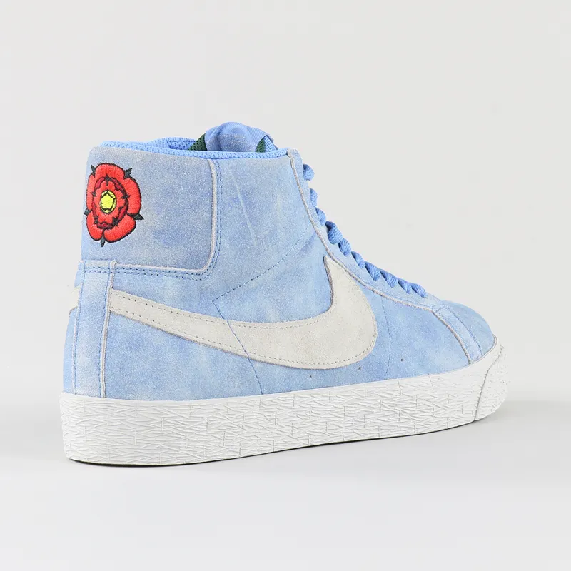 Nike SB Blazer Mid Shoes University Blue Light Bone-6