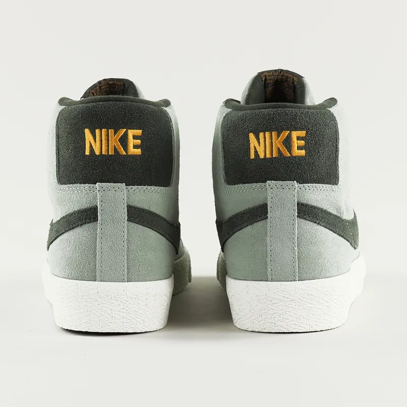 Nike SB Blazer Mid Shoes Jade Horizon Sequoia-5