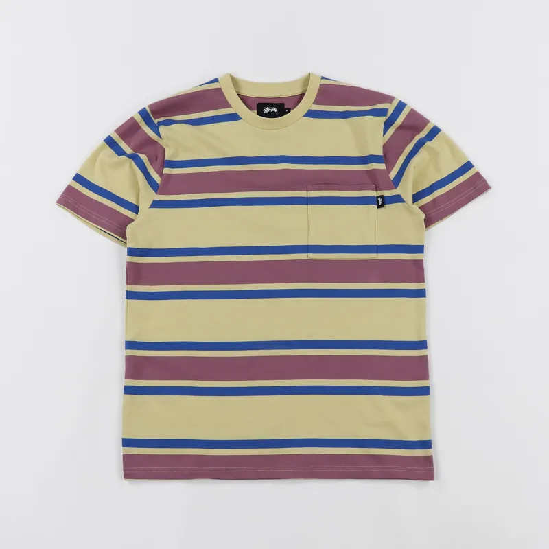 Stussy Bold Stripe Jersey Cream