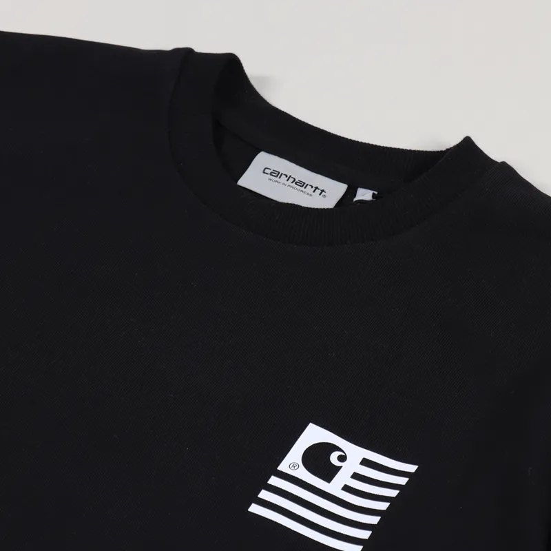Carhartt WIP State Chromo Sweat Black-7