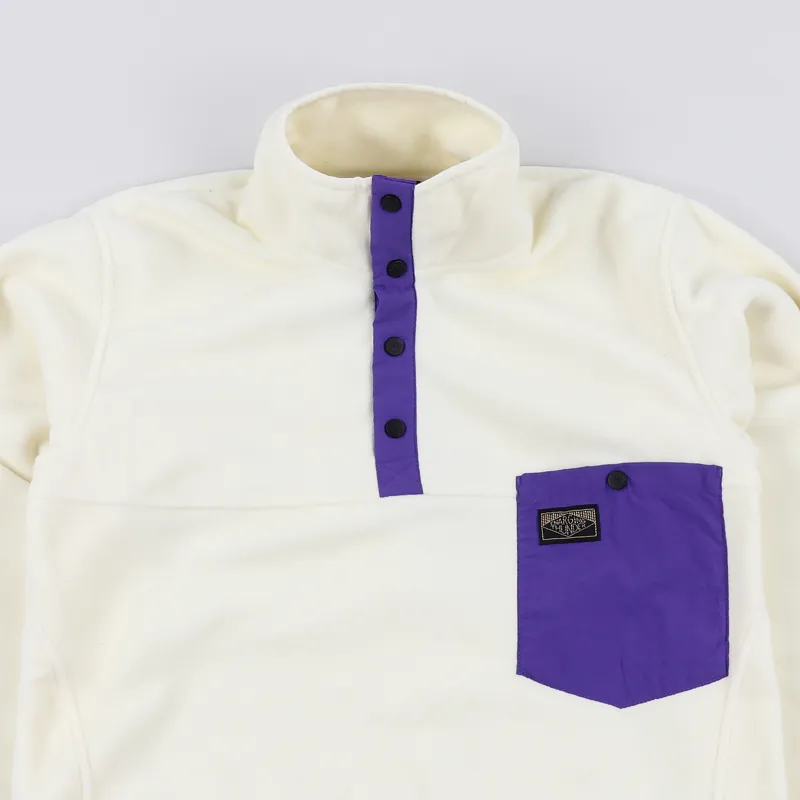 Charging Thunder Black Elk Peak Fleece Cream Purple-1