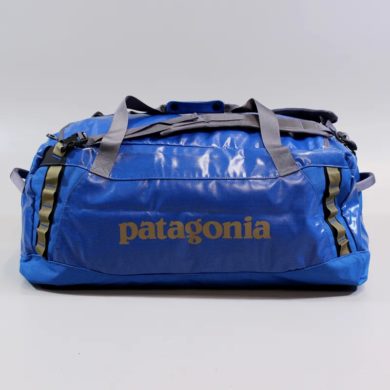 Patagonia Mens Black Hole Duffel 90L Bag Andes Blue Rucksack