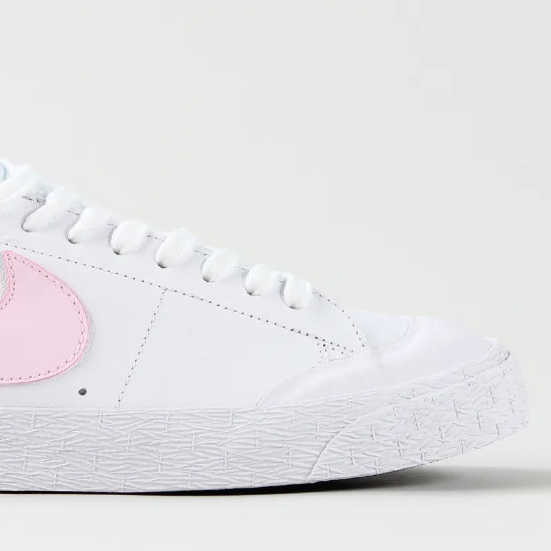 Nike SB Blazer Zoom Low XT Shoes White Prism Pink-2