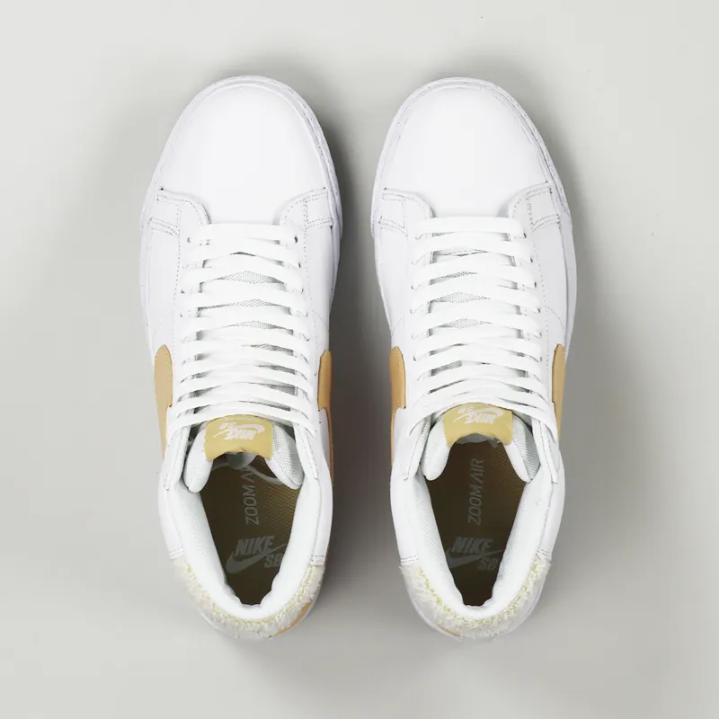 nike blazer mid mens gold