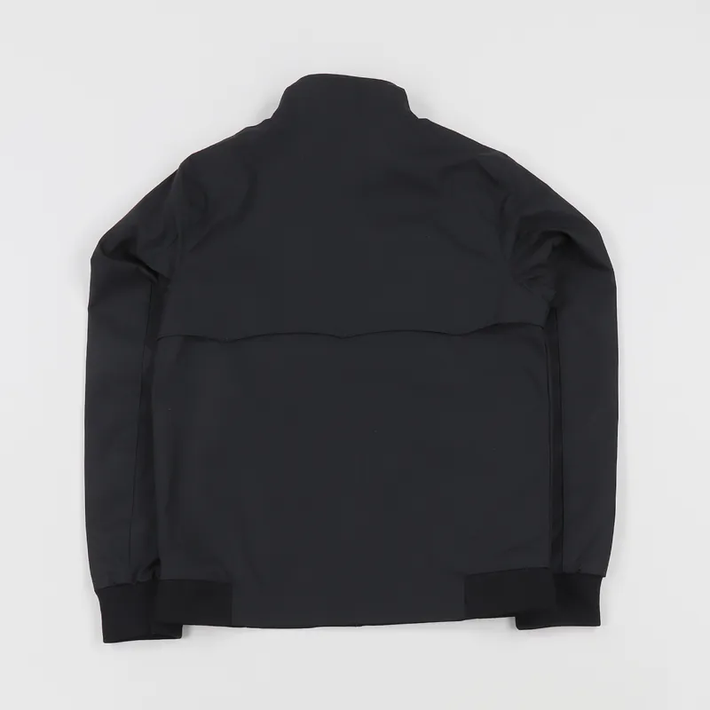 Fred Perry Premium Bonded Zip Through Fashion Jacket Black