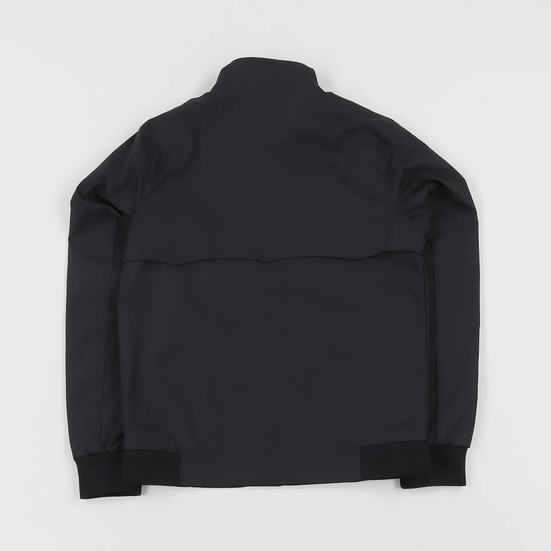 Fred Perry Bonded Zip Through Jacket Black