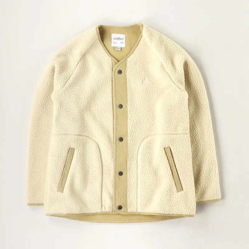 Gramicci Boa Fleece Jacket Ivory