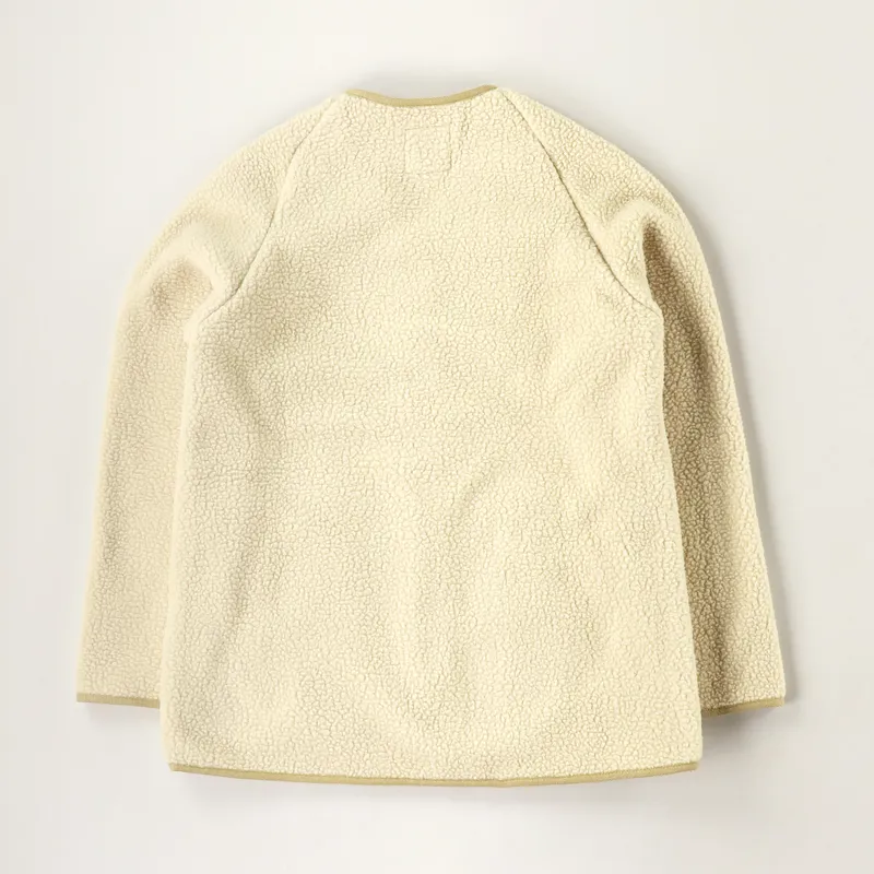 Gramicci Boa Fleece Jacket Ivory-4