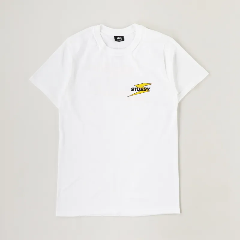 Stussy Bolt T Shirt White-1