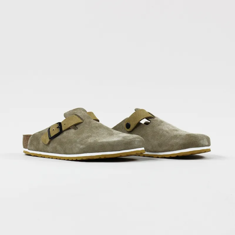 Universal Works X Birkenstock Boston Sandal Taupe Sand-5