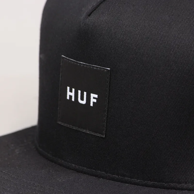 Huf Box Logo Snapback Cap Black-1