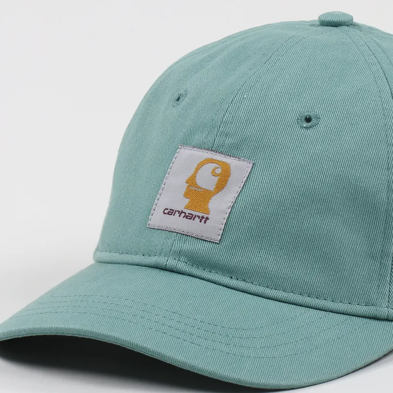 Carhartt WIP x Brain Dead Logo Cap Ocean Green-1