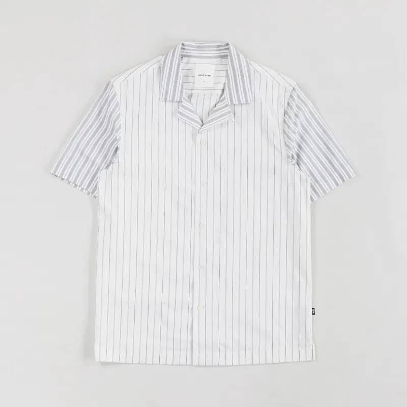Wood Wood Brandon Shirt Off White Stripes