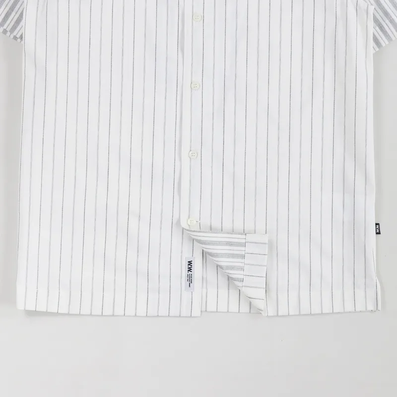 Wood Wood Brandon Shirt Off White Stripes-2